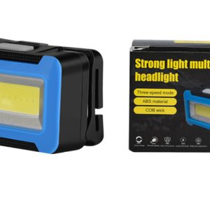 Linterna Vincha Frontal Super Brillante para Cabeza, Impermeable, COB, LED, Camping y Pesca