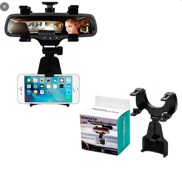 Soporte Celular de Auto para Espejo Retrovisor Universal en Caja